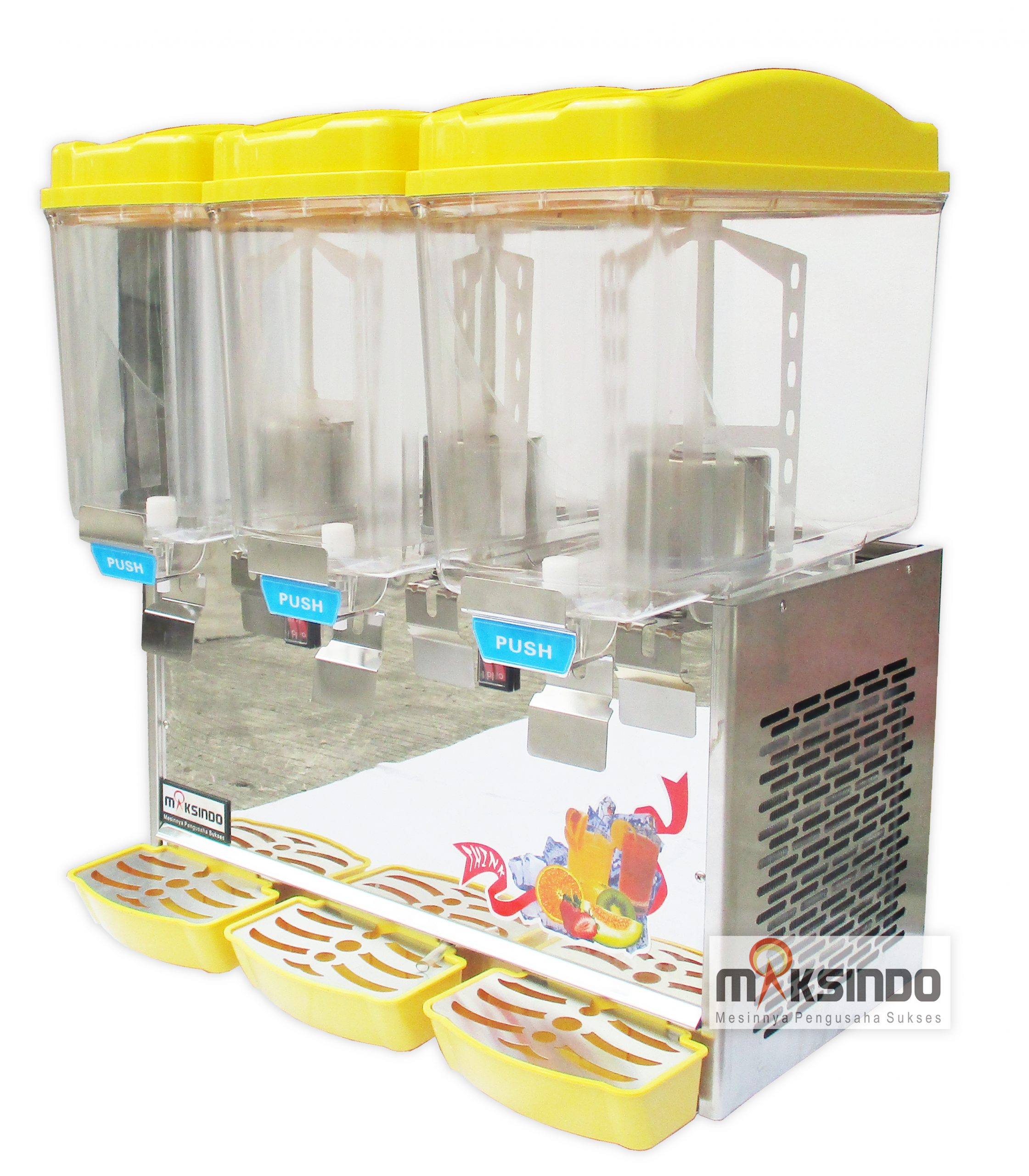 Jual Mesin Juice Dispenser 3 Tabung (17 Liter)-ADK-17×3 di Banjarmasin