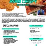 Training Usaha Ayam Crispy dan Cordon Bleu, 28 Juli 2018