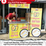 Egg Rol Pak Rangga : Pengusaha Yang Terbantu Dengan Paket Egg Roll dari Maksindo