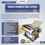 Jual Mesin Pembuat Mie Listrik – MKS-140 di Banjarmasin