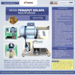 Jual Mesin Pemarut Kelapa Multifungsi AGR-PRT30 di Banjarmasin