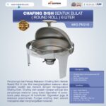 Jual Chafing Dish Bentuk Bulat (Round Roll) 6 Liter di Banjarmasin