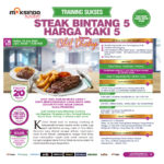Training Sukses Steak Bintang 5 Harga Kaki 5, Sabtu, 18 July 2020