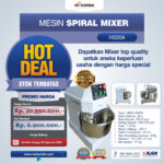 Jual Mesin Mixer Roti SPIRAL MKS-HS20A di Banjarmasin