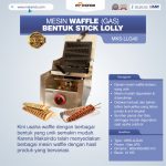 Jual Mesin Waffle Bentuk Stick Lolly (Gas) MKS-LLG40 di Banjarmasin
