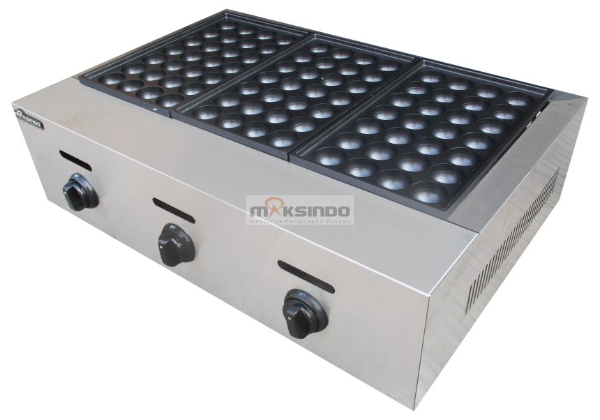 Jual Mesin Takoyaki Gas (84 Lubang) di Banjarmasin